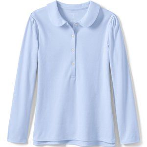 Lands' End Light Blue Kids Polo Shirt